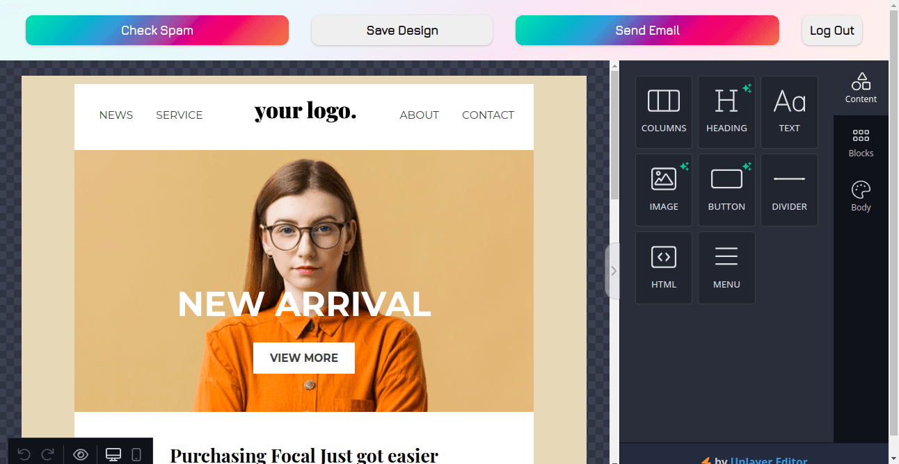 Email Builder and Penetration Tool